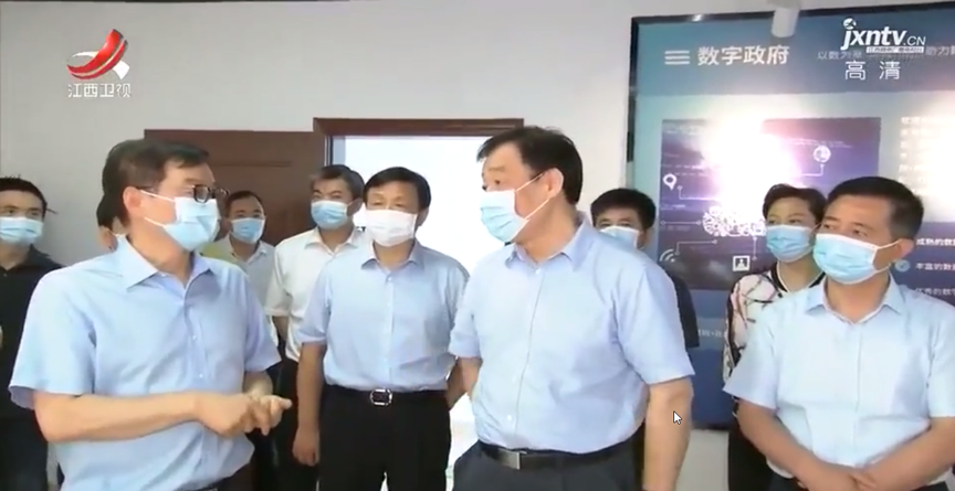 江西省委书记刘奇莅临j9网站动力保猴子司调研领导