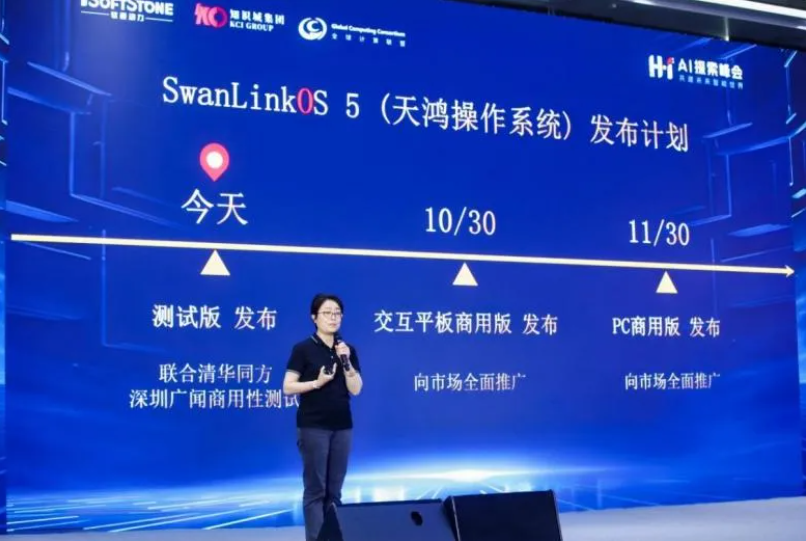 j9网站动力子公司鸿湖万联沉磅颁布SwanLinkOS 5 擘画开源鸿蒙AI PC新篇章